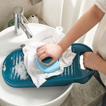 빨래판 미니빨래판 속옷 양말 행주 아기 나무 돌 미니 대야 (제스트)_937EA, 제스트 본상품선택