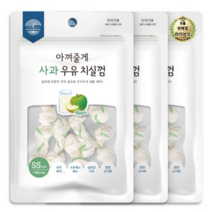 라이브잇 굿데이 아껴줄게 강아지 치실껌 SS 7p, 45개, 42g, 사과 우유