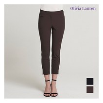 [올리비아로렌] 카브라 디테일 일자 팬츠_VOCDLVM5211