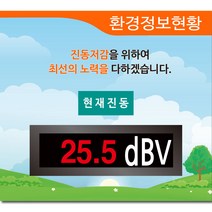 진동 소음 측정기 소음진동측정 건설현장 미세먼지 공사장 비산먼지 전광판 R-12번, R-12, 1개