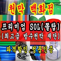 천막백화점 타포린 천막 최고급천막 재단판매 주문제작, 검정색 1.5m x 1m