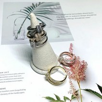 에이치플러스몰 큐빅 조인트 반지
