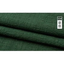 50x130cm 부드러운 얇은 린넨 코튼 원단 유기농 소재 순수 천연 아마 봉제 수제 의류 패치 워크 린넨코튼원단, 32 33
