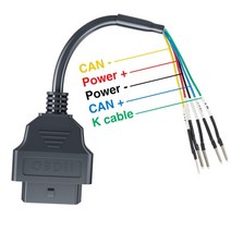 OBD2 케이블 하네스 진단 도구 KAWASAKI 6Pin 용 Kawasaki Z900/Z900RS/ZX10R/ZX14R/H2 HONDA 4Pin KTM, K CAN Cable