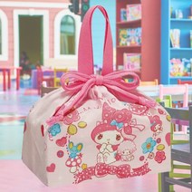 그린키친 마이멜로디 스위트 도시락 주머니 290×165×120mm 유치원 도시락가방 보냉백