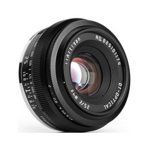캐논 니콘 호환 미러리스렌즈 소니 e 마운트 fuji x m43 canon eos nikon leica l 마운트용 ttartisan aps-c 25mm f2 카메라 렌즈, 없음, 렌즈