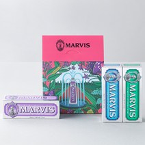 [마비스 코리아] 마비스 치약 25ml 3종 선물 세트, 75ml, 1개