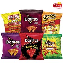 프리토레이 불맛 매운맛 6가지 미국 간식용 스낵 28.3g X 40개입, Fiery-6combo-1ozx40ct, Fiery-6combo-1ozx40ct