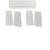 못질없는 정리컨설팅 멀티 콘센트 브라켓 2p + 접착패드 4p, 3세트