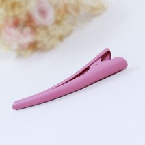 코츠비 무광 올림머리핀 미용실 악어핀셋 헤어집게핀