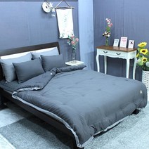 디자인 부드러운 먼지없는 깔끔한 세미마이크로 차렵이불 국산 호텔식이불 비비드컬러