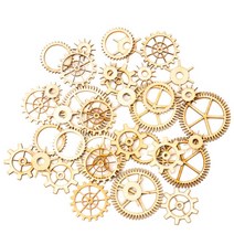 나무 동물 잎 그림 스크랩북 장식 공예 수제 홈 액세서리 DIY 다양한 색상, 2. 20-36mm 36pcs