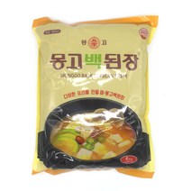 마산몽고 백된장 4kg, 1개