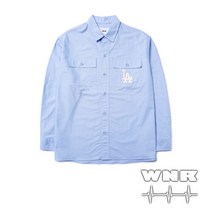 엠엘비 MLB) 베이직 옥스포드 셔츠 3AWS03014-07BLL