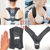 짜세바롯 어깨밴드 굽은어깨교정기 바른자세밴드 체형교정 남녀 어린이 학생 스트레칭 요가용품, 1개