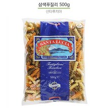[이비컴퍼니] 파스타면 삼색푸질리 산타루치아 푸질리 500g goodtasty, 1