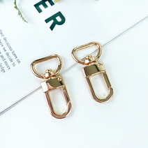 헤세드 NEW)15.5mm 자물통 개고리 가방연결고리(2개), KC골드, 2개