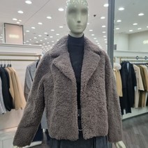 시슬리 리얼양털크롭무스탕 (SAFU32161 카키)