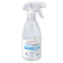 리본케어 손소독제 에탄올 70% 500ml, 뿌리는 손소독 스프레이 1개