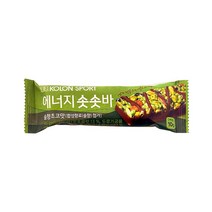 에너지솟솟바 솔향초코바간식 46g, 12개