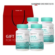 일동생활건강 장에 좋은 유산균 골드 생유산균 4병 선물세트 12개월분 프로바이오틱스 26298