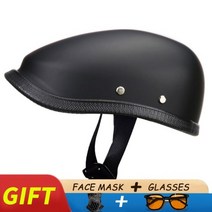 빈티지 레트로하프헬멧 초퍼헬멧, M, A08