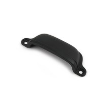 만두 가구 장롱 문 고리 손잡이 흑색무광/76mm/2구