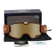 스키 스노우보드 오토바이 고글 할리 헬멧 범용 빈티지 라이더 선샤인 글라스, 03