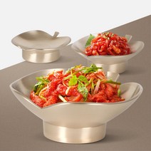 전통 다과상차림 꽃접시 약과 유기그릇 고급식당 제사용 생신선물 집들이선물 퇴임선물 선물용, 사과쟁첩 4호