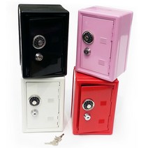 이중잠금 캐비넷 금고 소형, 본상품선택, 블랙