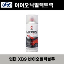 현대 아이오닉일렉트릭 XB9 바이오필릭블루 주문스프레이 자동차 도색 차량용 카페인트, XB9 바이오필릭블루 스프레이(제일)