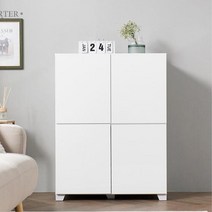 토미 칸막이 4칸 벌집선반 멀티수납장 800 신혼거실, 본상품선택, 그레이화이트