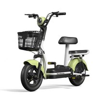 MONTHERIA 전기자전거 48V 고성능 가성비 배달 출퇴근 전기스쿠터 A598-30, 12Ah/30km, 녹색