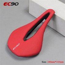 EC90 SILLIN BICICLETA 산악 자전거 안장 MTB 좌석 PARA SELLE VELO 경주 부품 구성 요소, Red