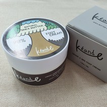 깐데 비정제 천연 100% 시어버터 A등급 풋크림 33g 각질녹이는 발각질연화제 거친 손 발 보습제