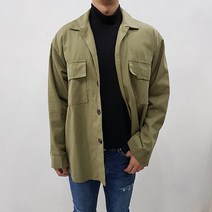 구스마켓 남성용 캐주얼 야상 셔츠자켓 (2color)