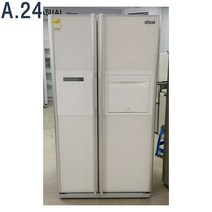 중고냉장고 지펠양문형 화이트홈바