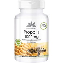 독일산 프로폴리스 1000mg 고용량 120캡슐 galangin 갈란진 함유