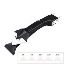 5 in 1 실리콘 작업 제거기 도구 스크래퍼 스크레퍼, 1개, 색상:[색상]본상품