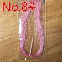 틴셀에기 플라이 피쉬 깃털 라인 지그 후크 미끼 만들기 트위스트 플래시 홀로그램 반짝이 낚시 크리스탈 묶는 재료 스레드 DIY 3 팩, [24] Palevioletred
