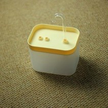 꼬모가든 USB분수대 고양이분수대 고양이 물 분수 자동 필터 전기 음소거 술꾼 그릇 애완 동물 디스펜서, 없음, C7+US Plug