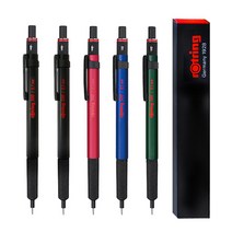 로트링 500 샤프 0.5mm 0.7mm 케이스 포함 제도샤프, 0.5mm(블랙)