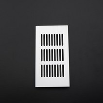 환풍기 창문 화장실 댐퍼 힘펠 휀 주방 후드 알루미늄 합금 캐비닛 에어 벤트 블랙 장식, 은, 50mm, 250mm