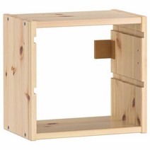 이케아 IKEA 벽수납장프레임 내추럴 32x21x30cm 소나무원목