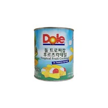 돌 트로피칼 후르츠칵테일 통조림, 836g, 2개
