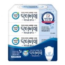 깨끗한나라 닥터비데 물티슈 캡형 46매x4팩
