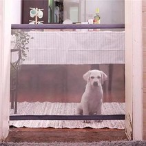 강아지 허들 어질리티 도그 스포츠 점프 훈련용품 휴대용 애완 동물 장벽 접이식 통기성 메쉬 그물 개 분리, 01 110x72CM