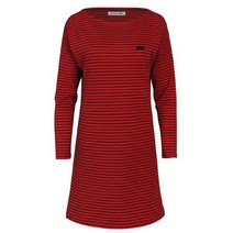 라코스테 여성 스트라이프 긴팔 원피스 EF8812-9N3