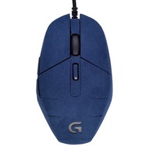 Topsky 적용 Logitech G102g304gpro 마우스 스티커 모피 터닝 핸드 스티커 G302 안티 슬립 땀 흡수 스티커 보호 필름 마우스 땀 방지 스티커, G302---올인원다크블루