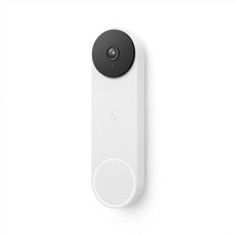 Google Nest 초인종 유선 2세대 - 비디오 보안 카메라 720p 스노우, Nest Doorbell - Battery_Snow